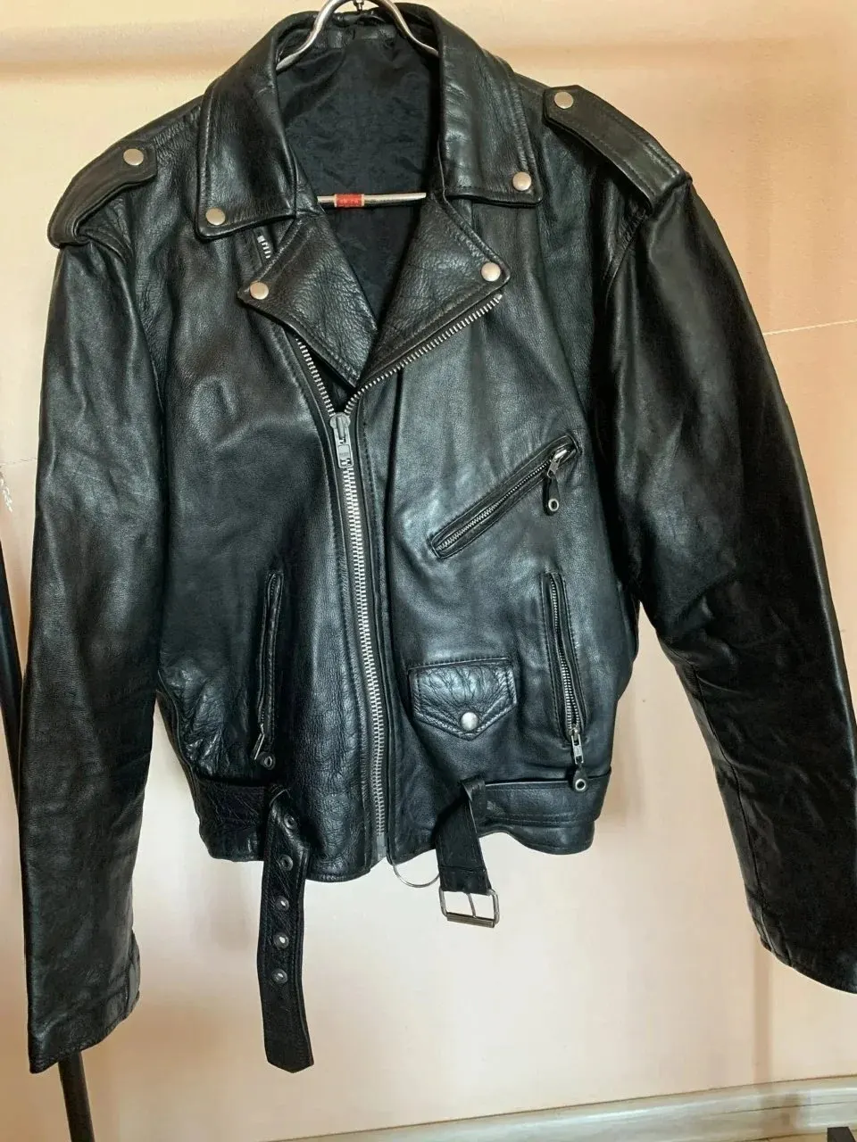 Кожаная косуха Harley-Davidson винтаж, США, размер 46–48 Арт. 8-1 б/у, лот 8-1